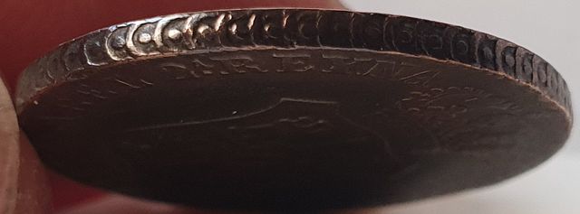 Moneda 3 Cuartos Isabel II-¡¡Soberbia!!