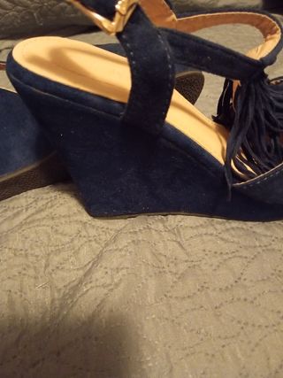 Zapatos cuña