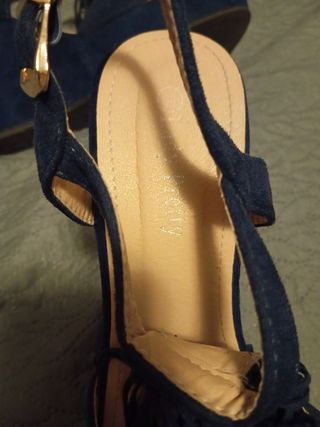 Zapatos cuña