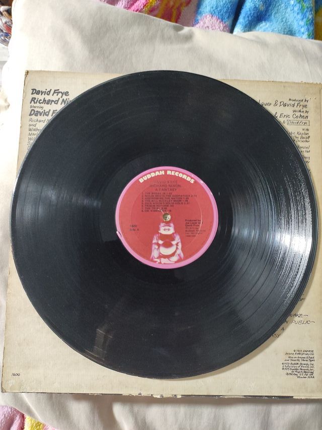 VINILO. DAVID FRYE. RICHARD NIXON: A FANTASY