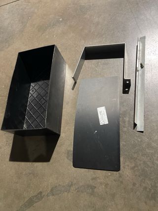 Cajon y soporte bateria autocaravana