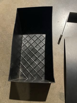 Cajon y soporte bateria autocaravana