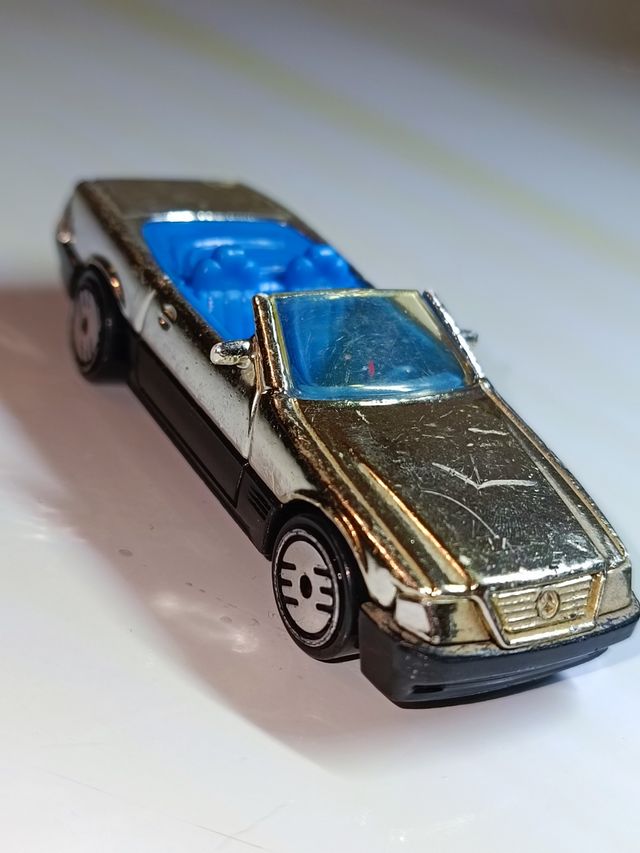 MERCEDES BENZ SL CONVERTIBLE 1/64 HOTWHEELS