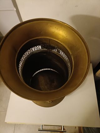 Paragüero antiguo laton