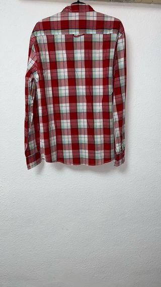 Camisa cuadros rojo