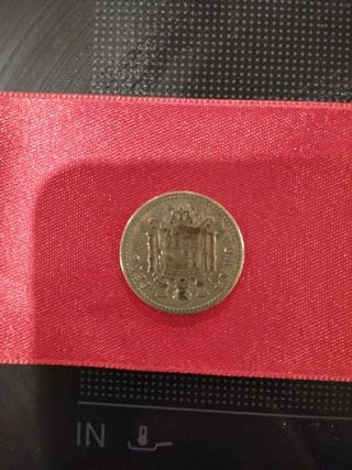 Lote Monedas 1 peseta Franco