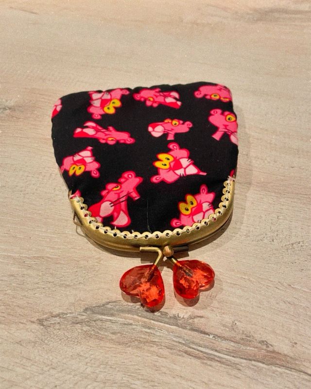 Monedero pantera rosa nuevo