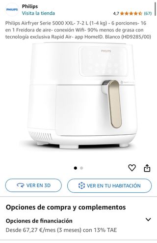 Freidora de aire Philips