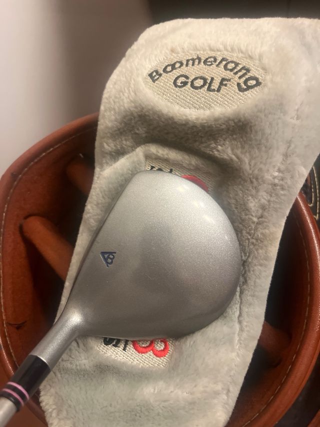 Palo de golf .Maderas mujer 7 y 5 Boomerang