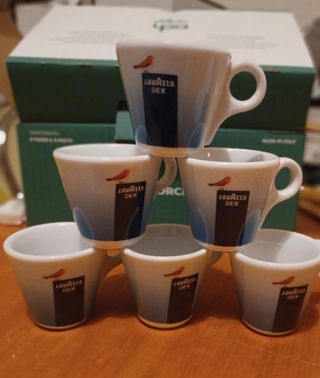 Tazzine caffe lavazza in porcellana