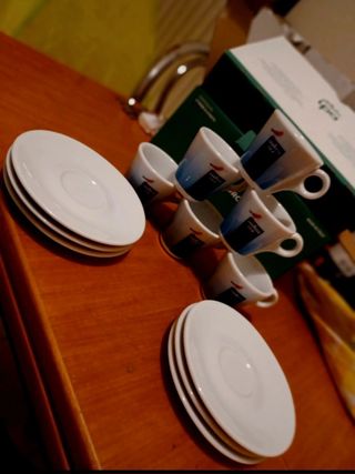 Tazzine caffe lavazza in porcellana