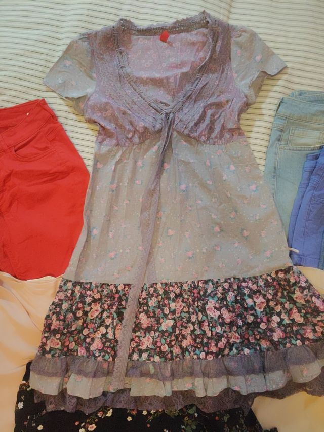 Vestidos y camisetas talla S-38