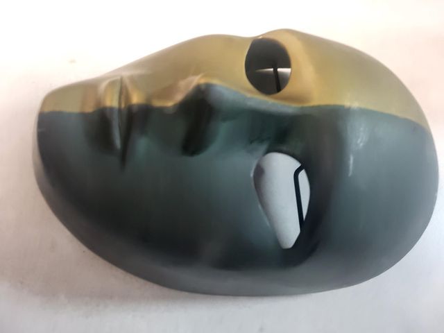 mascaras decoracion vintage antiguo bronce