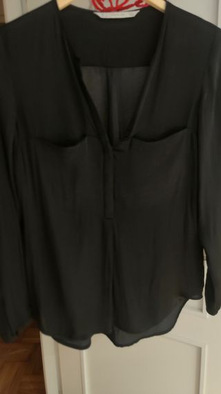 Blusa larga de Zara