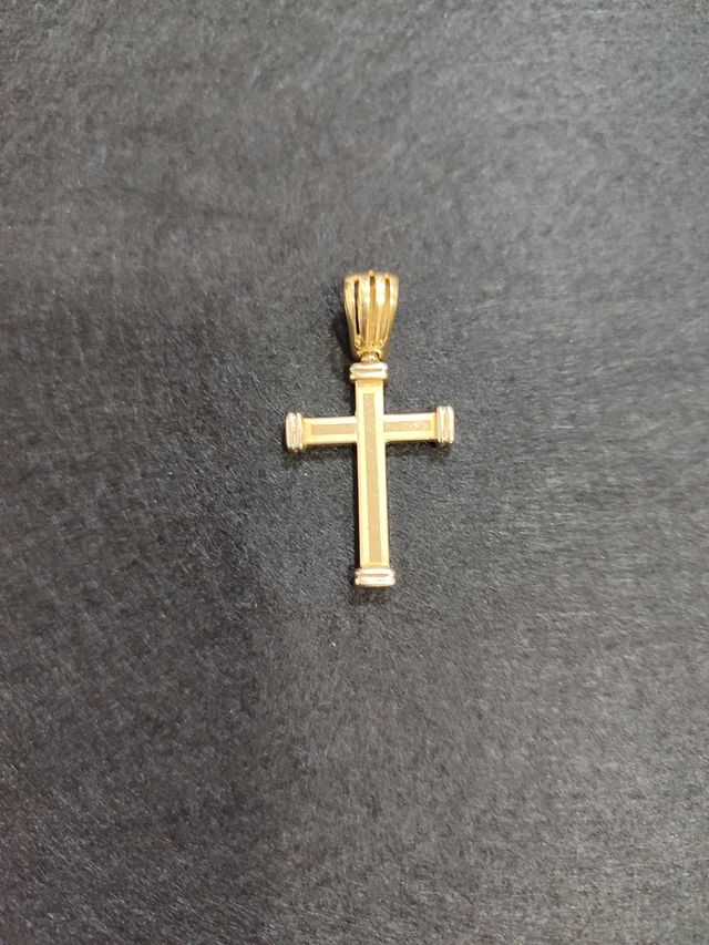 Colgante Cruz de Oro 18k