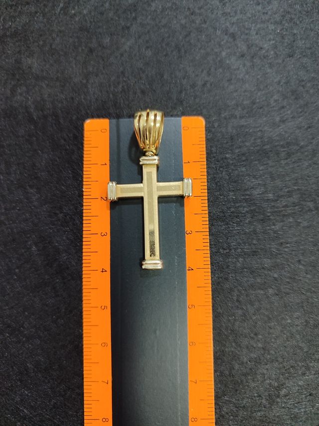 Colgante Cruz de Oro 18k