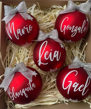 bolas navidad personalizadas