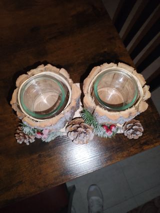 Portacandele natalizio