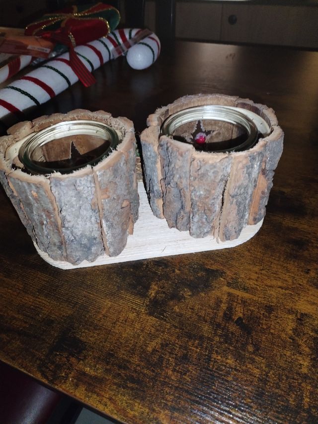 Portacandele natalizio