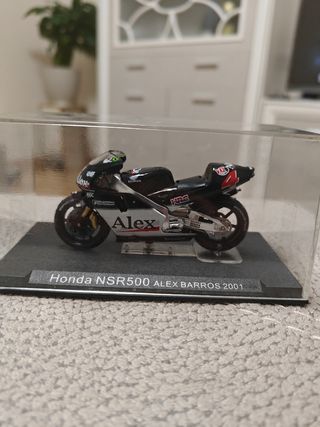 Moto escala 1/24 Honda NSR500 Alex Barros