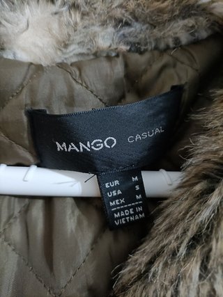 Parka impermeable mujer