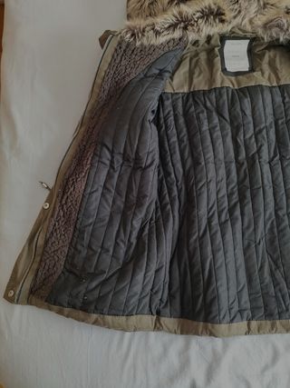 Parka verde militar 