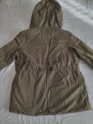 Parka verde militar 