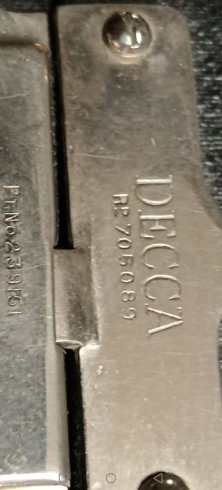 Gramofono gramola decca