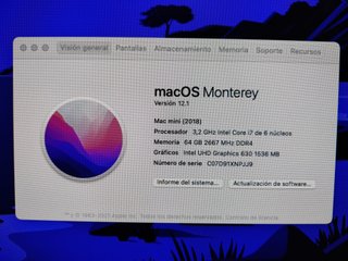 Mac mini 3.2GHz (Late 2018) | mac of all trades | Mac mini 2018 Core