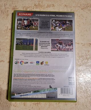 Juego PES 2008 xbox
