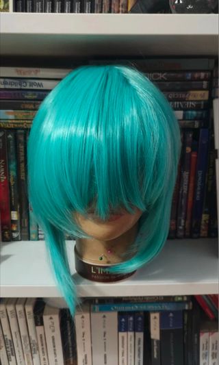 Peluca turquesa (Cosplay)