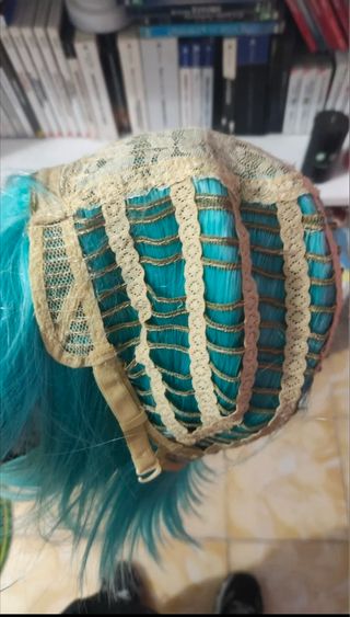 Peluca turquesa (Cosplay)