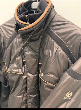 CAZADORA BELSTAFF ACOLCHADA COLOR NEGRO