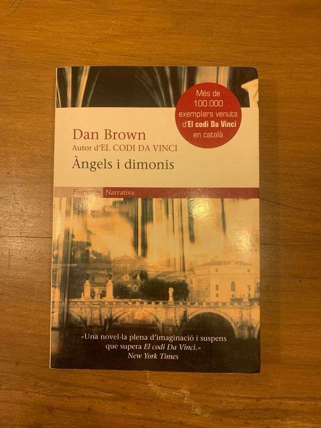 Libro “Àngels i dimonis”