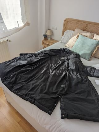Abrigo acolchado talla grande como nuevo