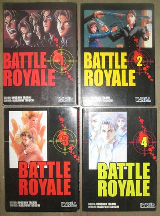 Tomos Manga Battle Royale 1-4