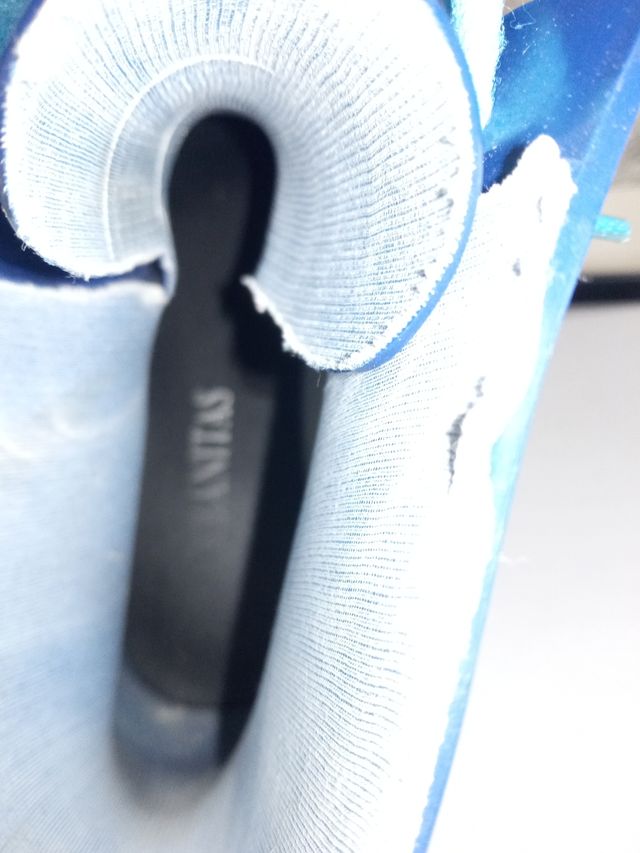 Botas para la lluvia de goma azules T38