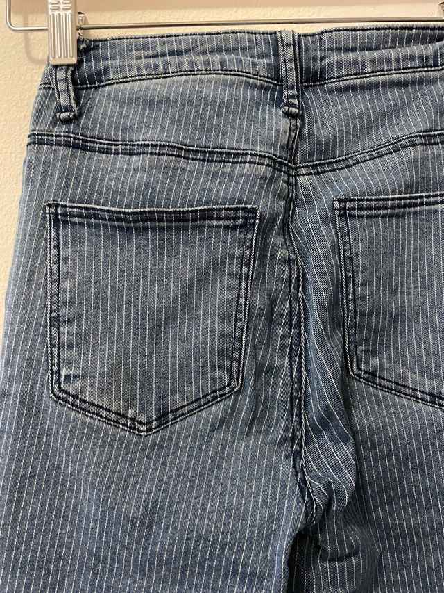 Skinny Jeans Elasticizzati Vita Alta