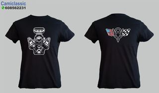 motores clasicos V8 2JZ V8 SST camiseta!!