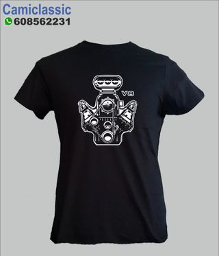 motores clasicos V8 2JZ V8 SST camiseta!!