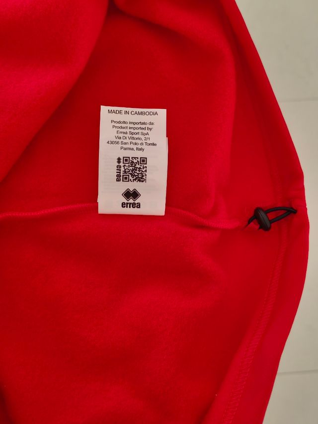 Felpa invernale - Errea (XL)