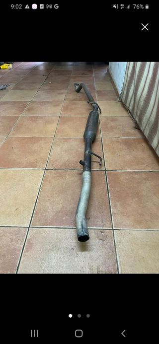 Tubo de escape intermedio astra