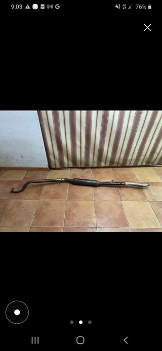 Tubo de escape intermedio astra