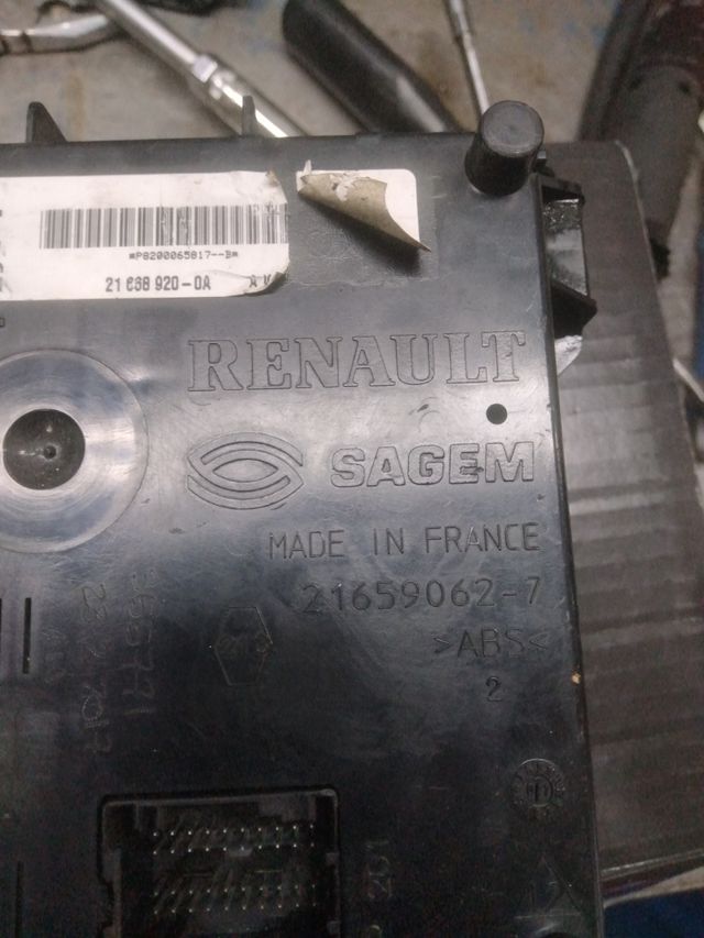 Unidad de mando Renault Clio 2