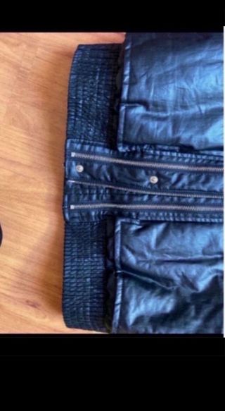 Cazadora NEGRA PERFECTA XL ZARA 1 uso PERFECTA 17€