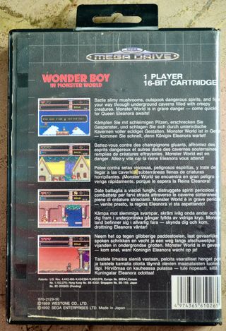 Wonder Boy in Monster World - SEGA Mega Drive