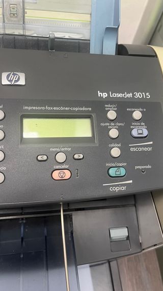 Impresora hp laserjet 3015