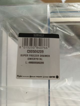Cajón congelador 