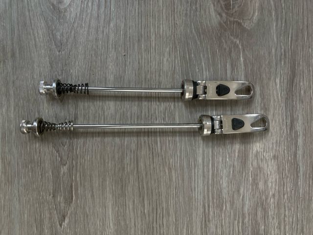 Cierres rueda y sillín seguridad bicicleta Tranz-X