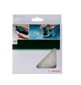 Bosch Caperuza de lana lijadora excéntrica 125mm